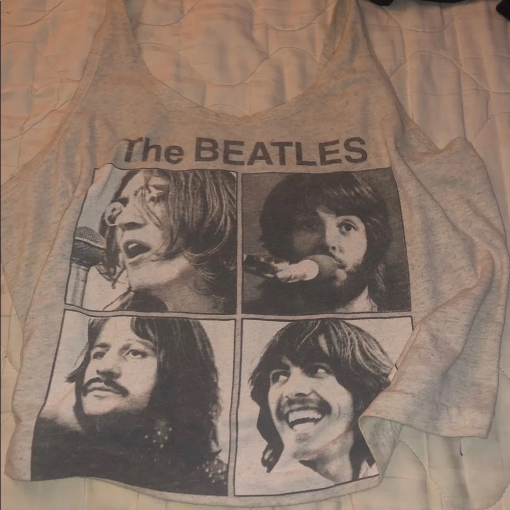 The Beatles tank top